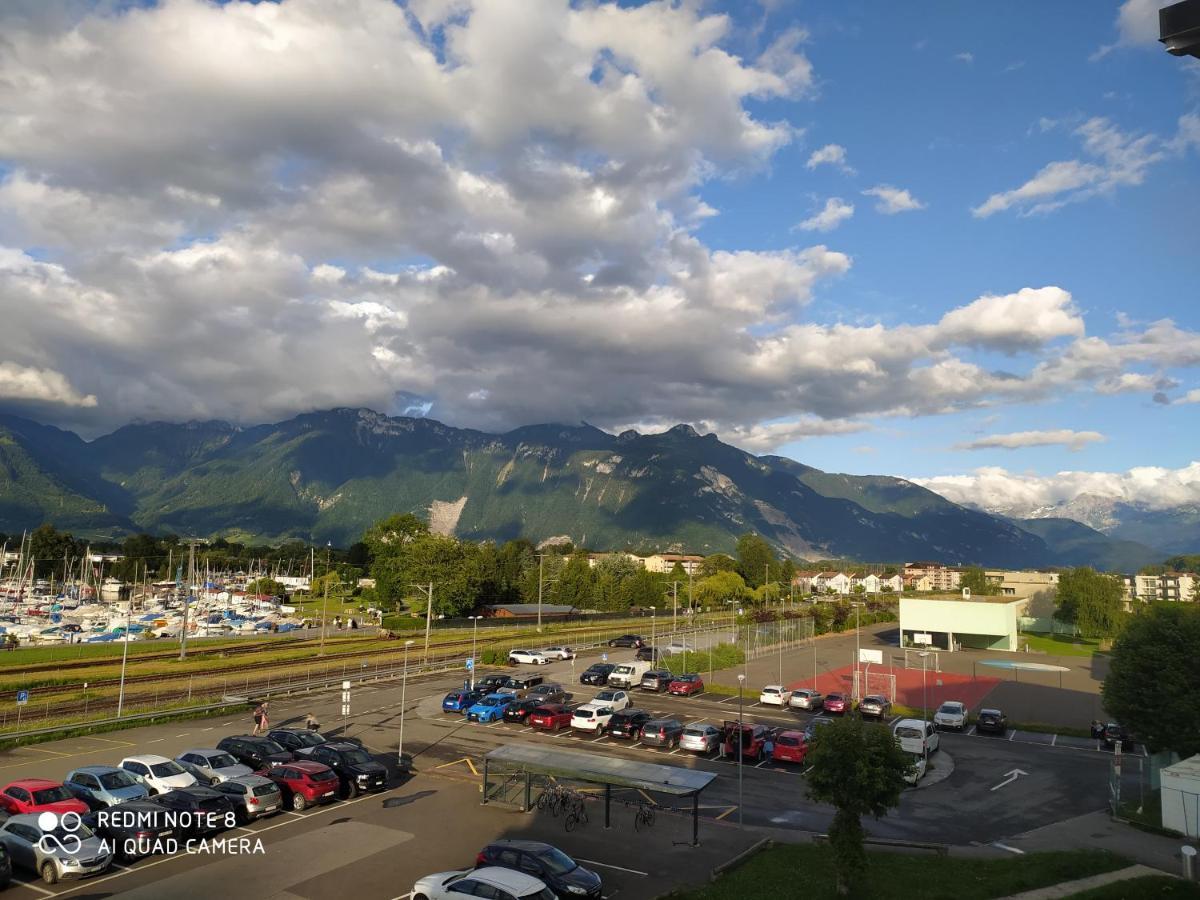 Le Lacustre 4Th Floor Port-Valais Екстериор снимка