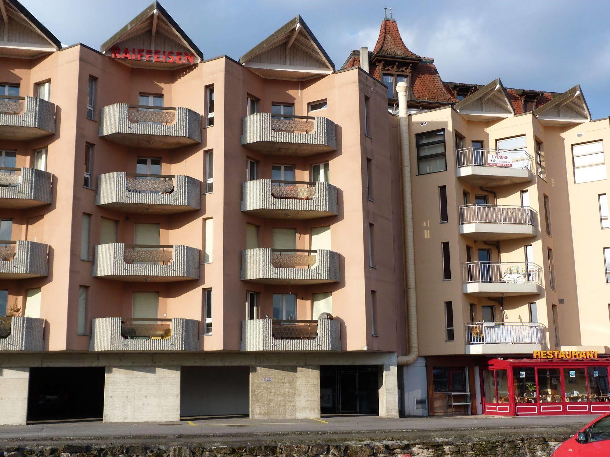 Le Lacustre 4Th Floor Port-Valais Екстериор снимка