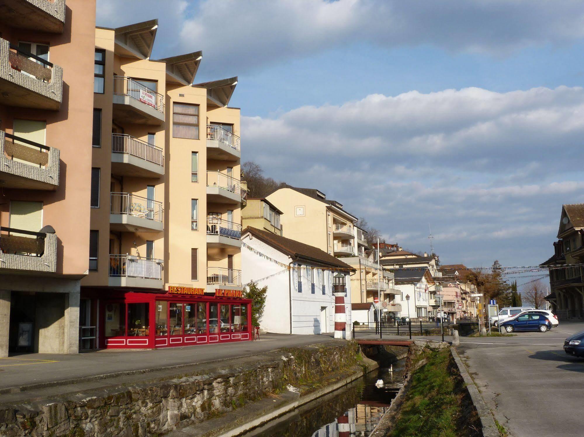Le Lacustre 4Th Floor Port-Valais Екстериор снимка